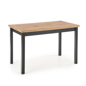Mesa de jantar KINDOR Carvalho Wotan/Preto