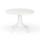 Mesa de jantar KOTI, diâmetro 106 cm, branca