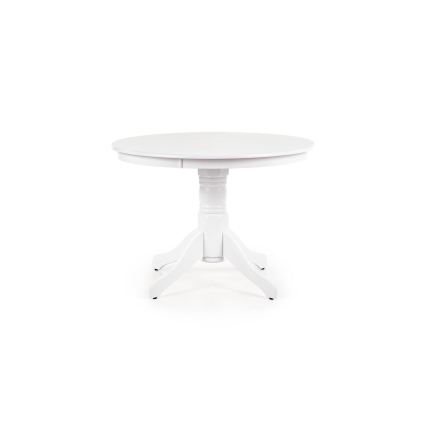 Mesa de jantar KOTI, diâmetro 106 cm, branca