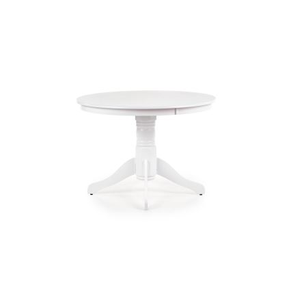 Mesa de jantar KOTI, diâmetro 106 cm, branca