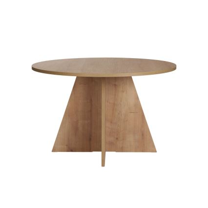 Mesa de jantar MATIN, diâmetro 120 cm, carvalho