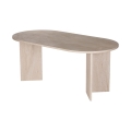 Mesa de jantar NEL 180x90 cm bege
