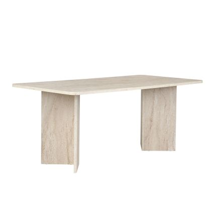 Mesa de jantar NEL 180x90 cm bege