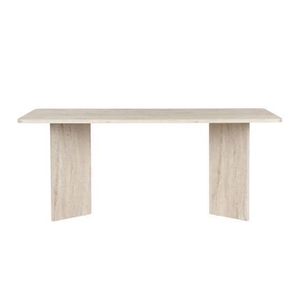 Mesa de jantar NEL 180x90 cm bege