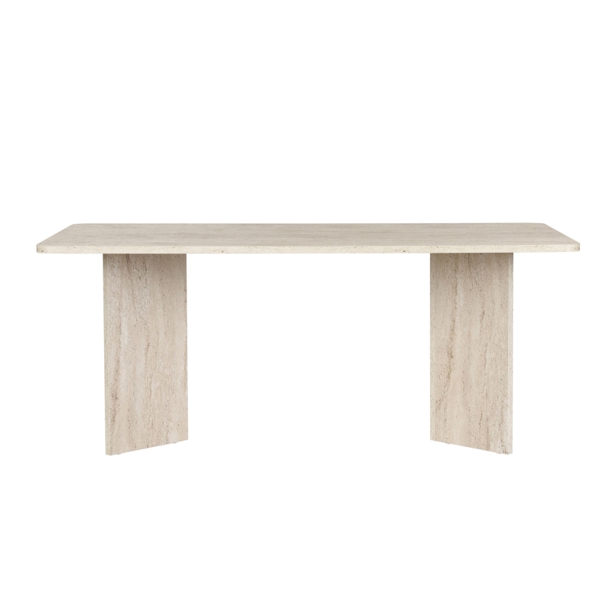 Mesa de jantar NEL 180x90 cm bege