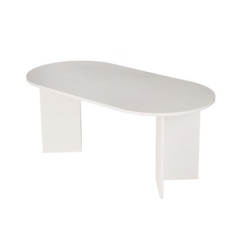 Mesa de jantar NEL 180x90 cm branca