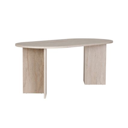 Mesa de jantar NEL 180x90 cm travertino