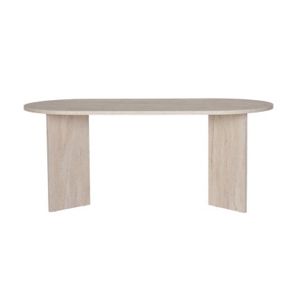 Mesa de jantar NEL 180x90 cm travertino