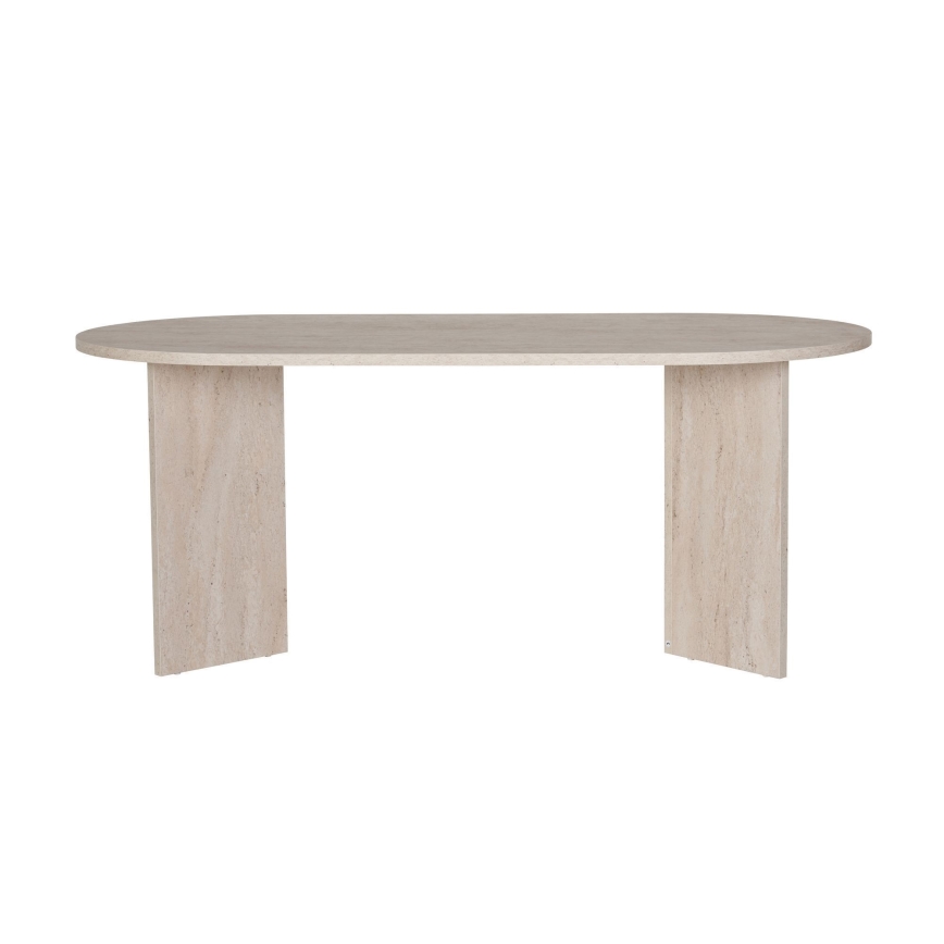 Mesa de jantar NEL 180x90 cm travertino