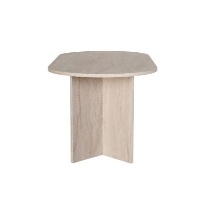 Mesa de jantar NEL 180x90 cm travertino