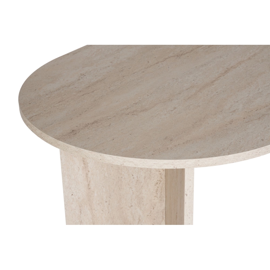 Mesa de jantar NEL 180x90 cm travertino