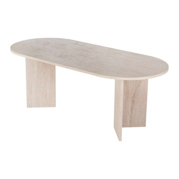 Mesa de jantar NEL 200x90 cm bege