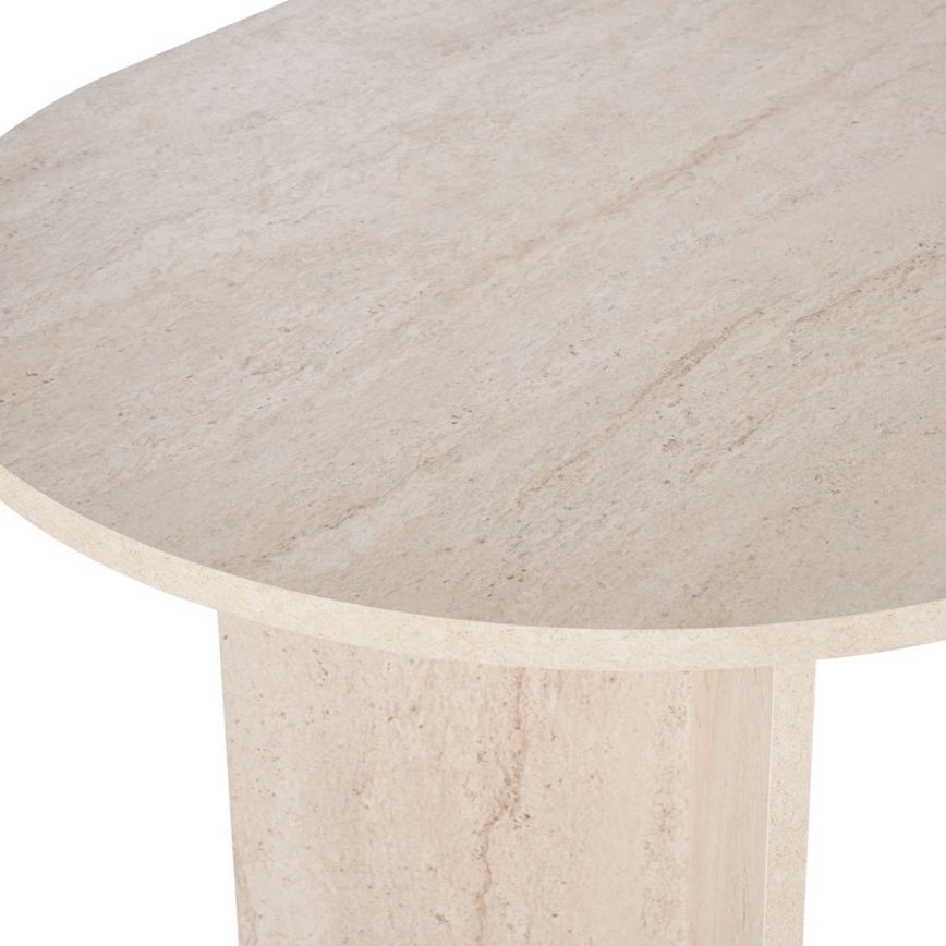 Mesa de jantar NEL 200x90 cm bege
