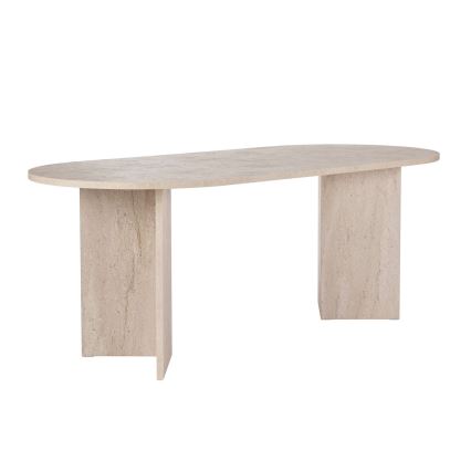 Mesa de jantar NEL 200x90 cm bege