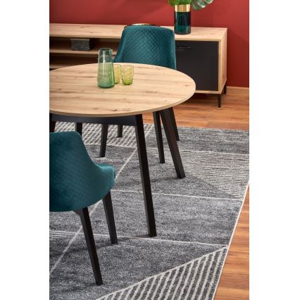 Mesa de jantar SOLINA carvalho artesanal