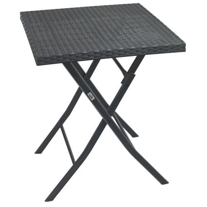 Mesa de jardim + 2 cadeiras cinza