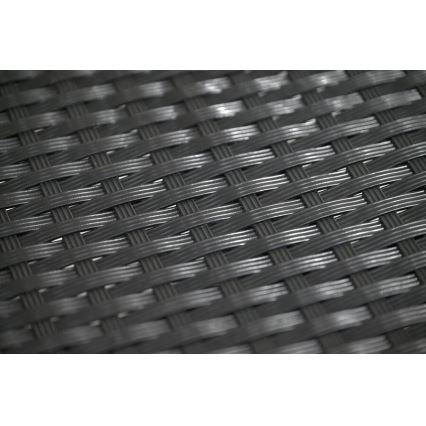 Mesa de jardim + 2 cadeiras cinza