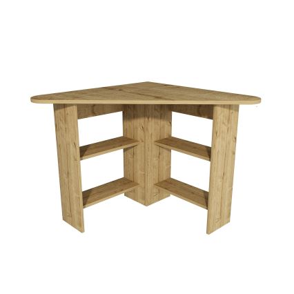 Mesa de trabalho CORNER 73,8x80 cm carvalho safira