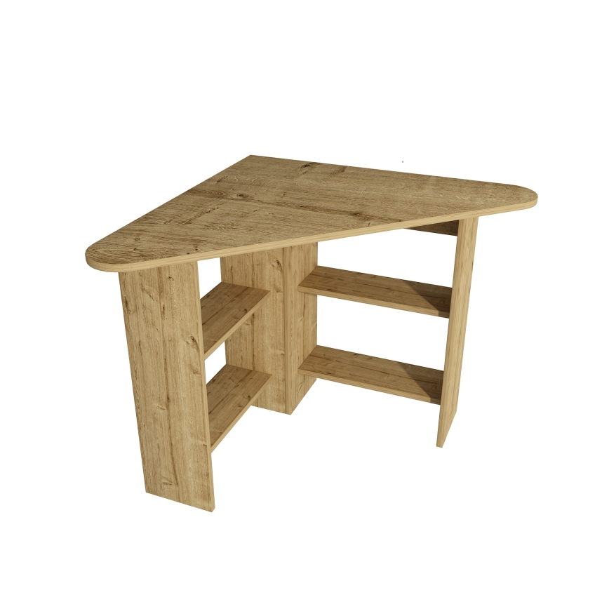 Mesa de trabalho CORNER 73,8x80 cm carvalho safira