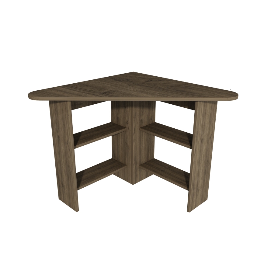 Mesa de trabalho CORNER 73,8x80 cm castanho