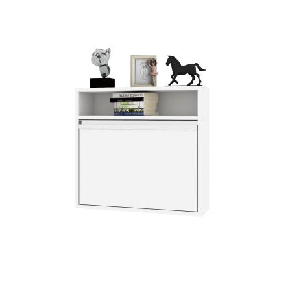 Mesa de trabalho dobrável OPTIMUM 60x64 cm branco