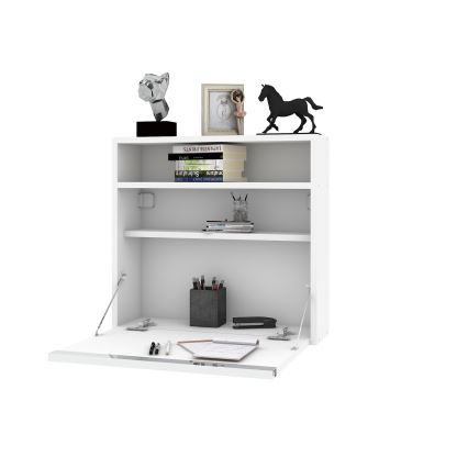 Mesa de trabalho dobrável OPTIMUM 60x64 cm branco