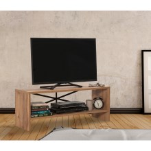 Mesa de TV 45x90 cm castanha