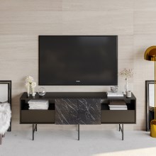 Mesa de TV DERIN 65x180 cm preto