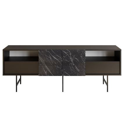 Mesa de TV DERIN 65x180 cm preto