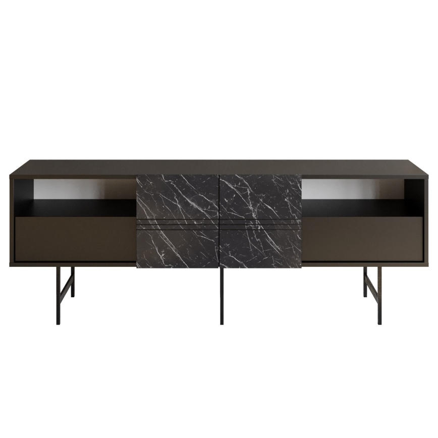 Mesa de TV DERIN 65x180 cm preto