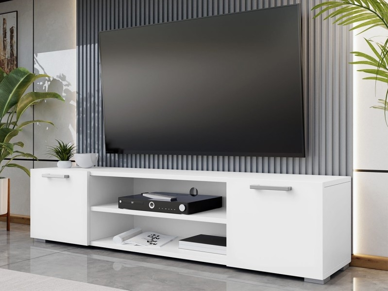 Mesa de TV GIMREN 36x156 cm branco