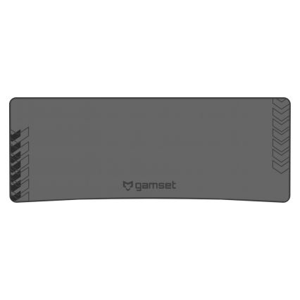 Mesa gaming SNAKE com LED RGB retroiluminação 100x60 cm preto