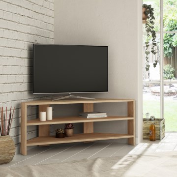 Mesa para TV THALES 45x114 cm carvalho