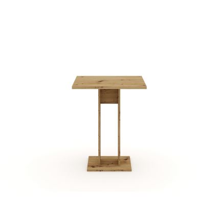 Mesa STRAPO 68x68 cm carvalho Artisan