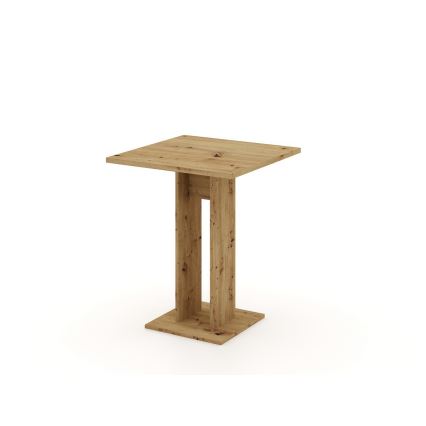 Mesa STRAPO 68x68 cm carvalho Artisan
