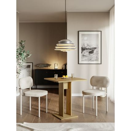 Mesa STRAPO 68x68 cm carvalho Wotan