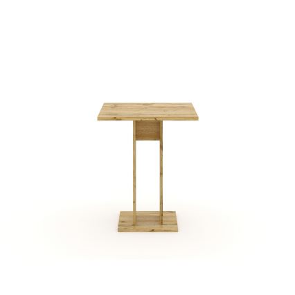 Mesa STRAPO 68x68 cm carvalho Wotan