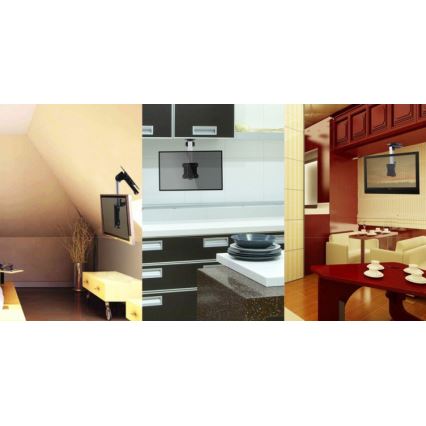 MK FLORIA MKF-17DS220 - Suporte de tecto para TV de 46 preto