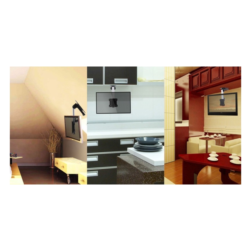 MK FLORIA MKF-17DS220 - Suporte de tecto para TV de 46 preto