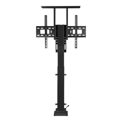 MK FLORIA MKF-19DM648 - Suporte de chão para TV 37-65 preto SCHUKO + comando remoto