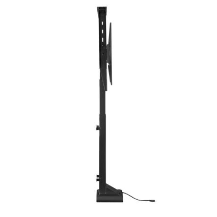 MK FLORIA MKF-19DM648 - Suporte de chão para TV 37-65 preto SCHUKO + comando remoto