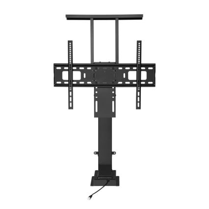 MK FLORIA MKF-19DM648 - Suporte de pé para TV 37-65 preto SCHUKO + controlo remoto