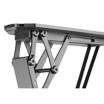 MK FLORIA MKF-20DM444 - Suporte de teto inteligente para TV 55 preto Wi-Fi TUYA + comando