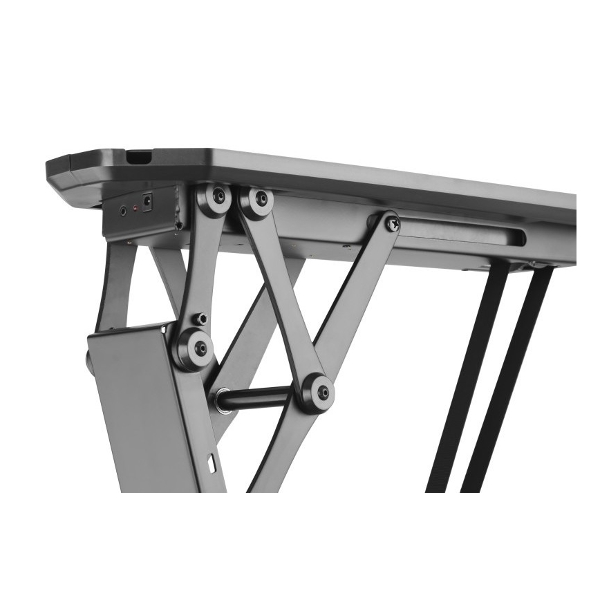 MK FLORIA MKF-20DM444 - Suporte de teto inteligente para TV 55 preto Wi-Fi TUYA + comando