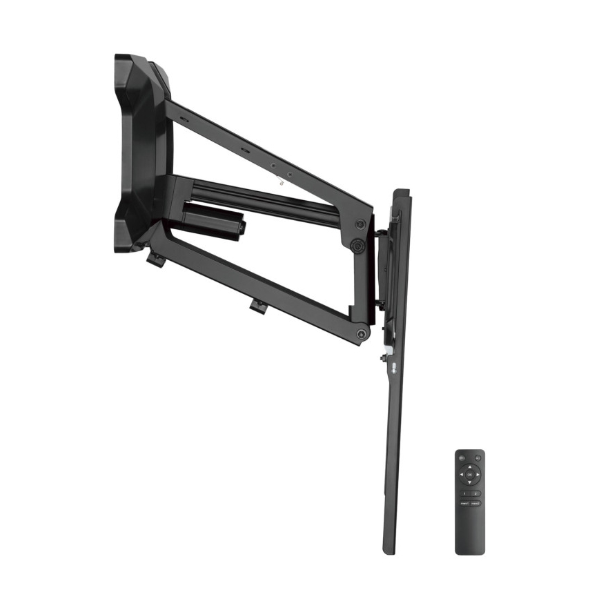 MK FLORIA MKF-21DM647 - Suporte de parede articulado para TV de 70 preto + comando remoto