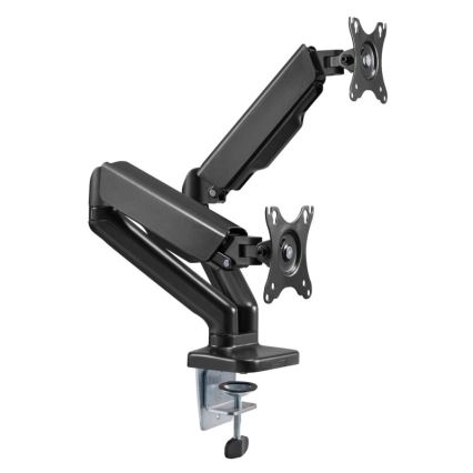 MK FLORIA MKF-21DP113S2 - Suporte ajustável para dois monitores 32 preto