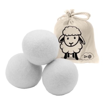 MK FLORIA MKF-23DRY03 - Bolas de lã para secar roupa 3unid.