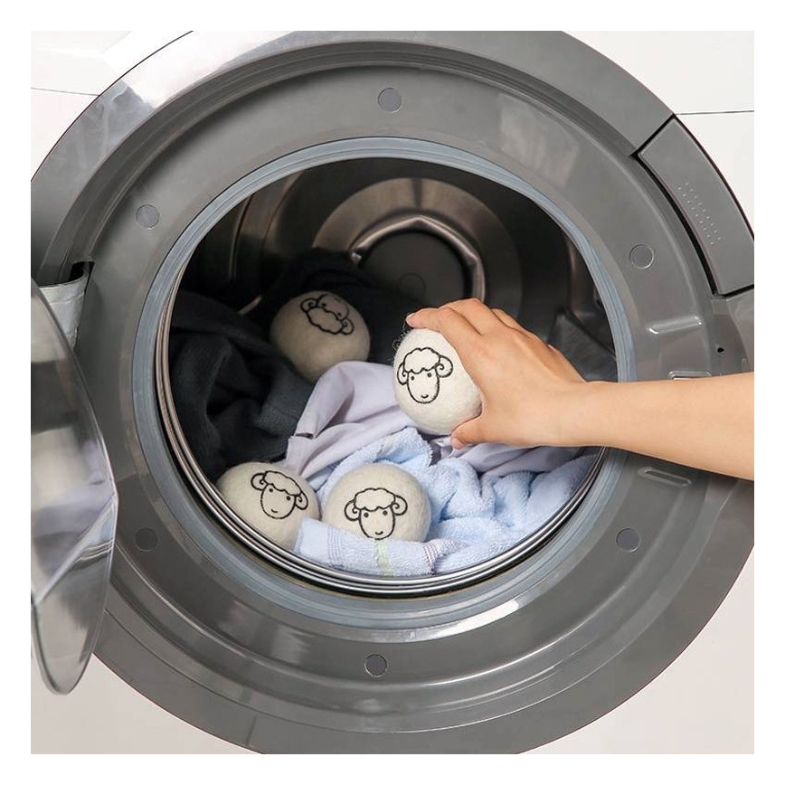 MK FLORIA MKF-23DRY03 - Bolas de lã para secar roupa 3unid.