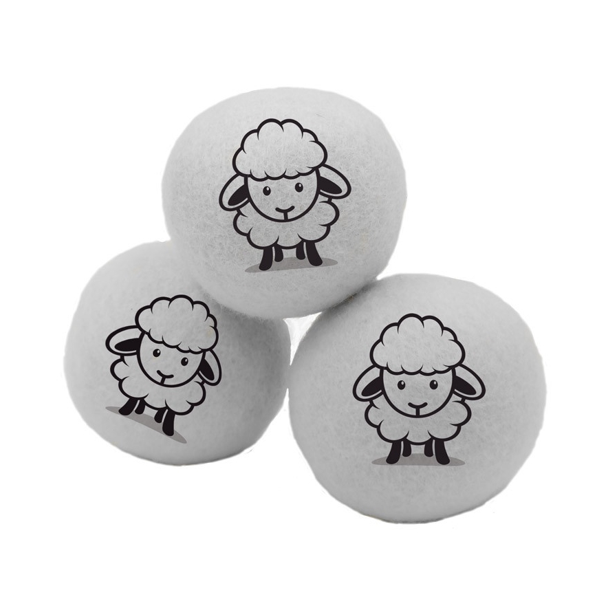 MK FLORIA MKF-23DRY03 - Bolas de lã para secar roupa 3unid.