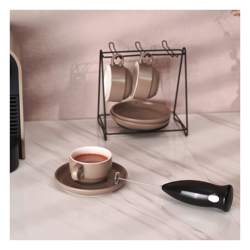 MK FLORIA MKF-23MF10B - Máquina de fazer espuma 2xAA preto